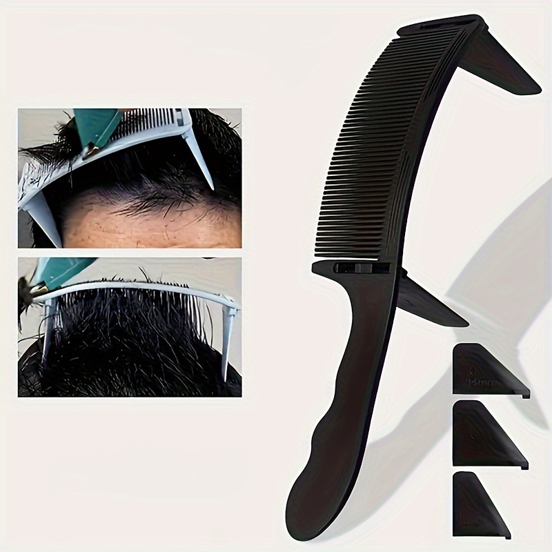 Hair Clipper Professional - Professional Hairdresser Curved Guide Comb, Adjustable