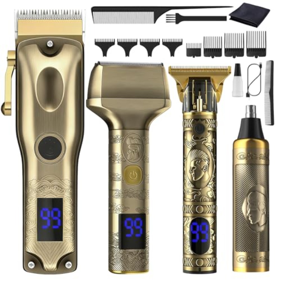 Hair Clipper Professional - 4 IN 1 Professional Hair Clippers
