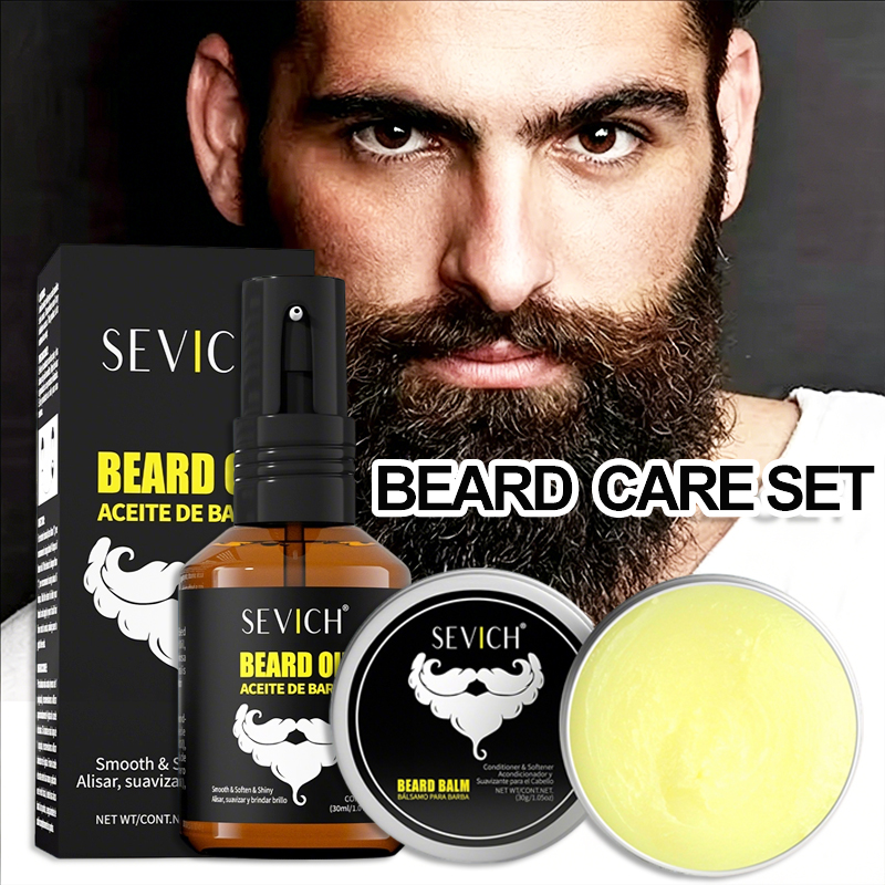 Men'S Beard Grooming - Men Beard Oil Kit Beard Moisturizing