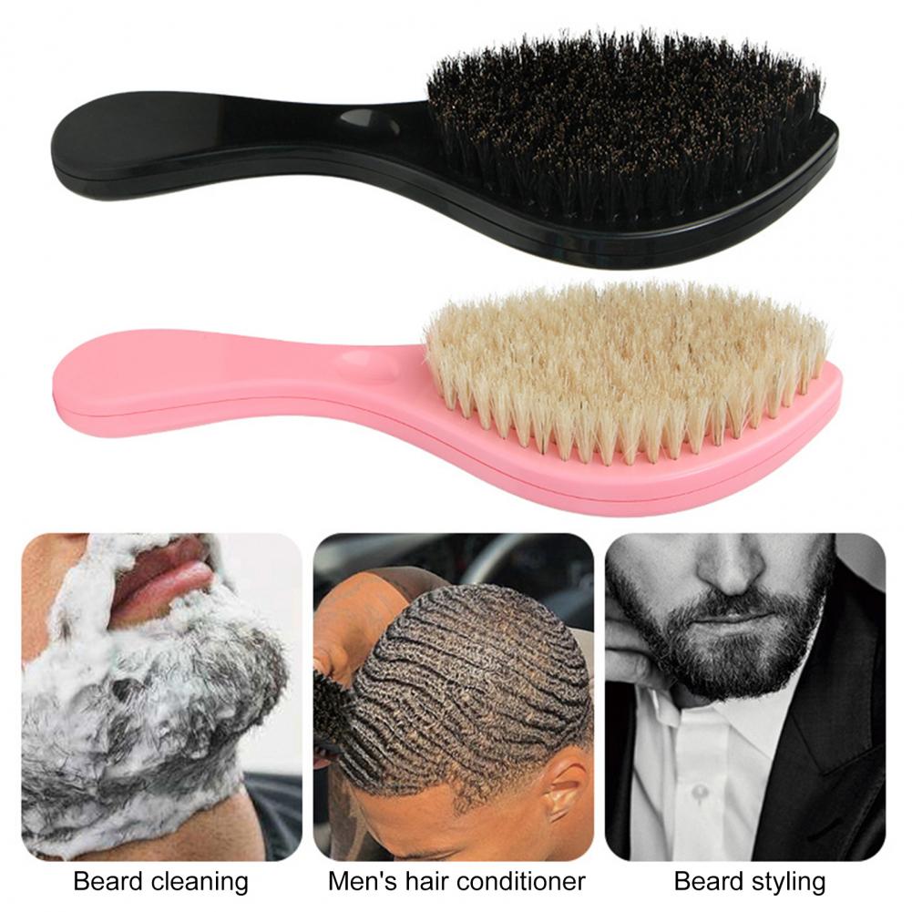Men'S Beard Grooming - Men Beard Brush Ergonomic Handle Nylon