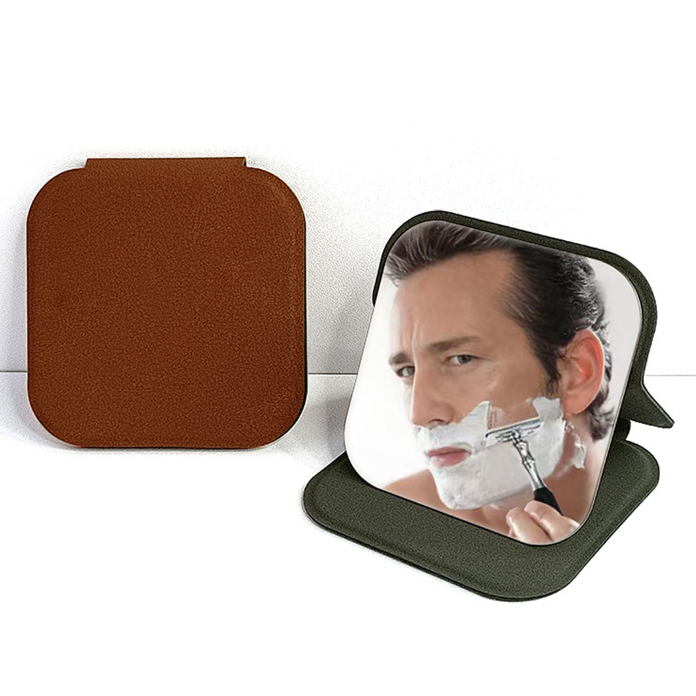Unbreakable Stainless Steel Ma - Men'S Grooming Mirror ulasan dan harga