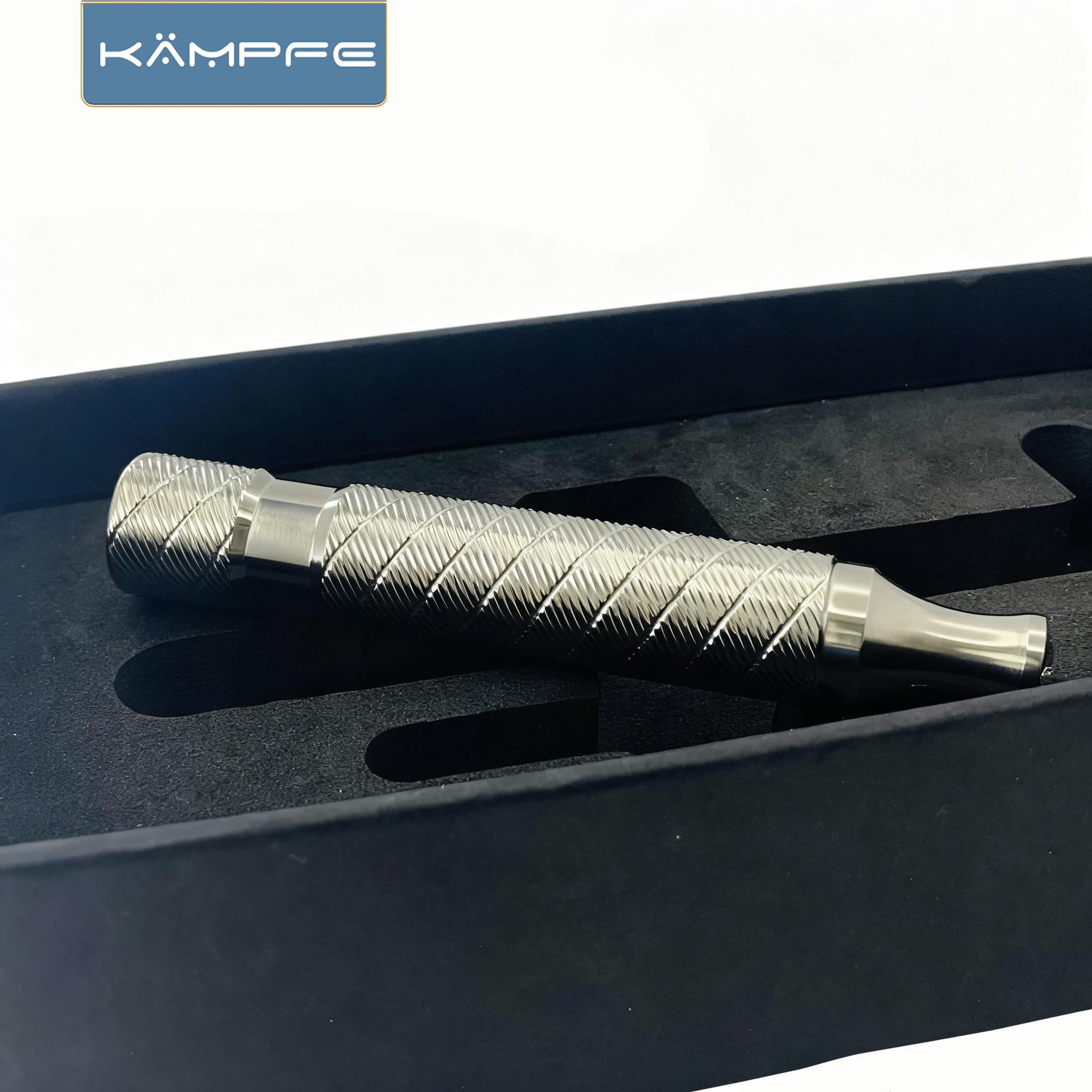 KAMPFE Polished Titanium Safet - Men'S Grooming Experience ulasan dan harga
