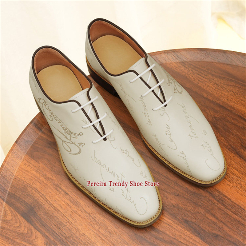 White Genuine Leather Wedding  - Men'S Grooming Oxford ulasan dan harga