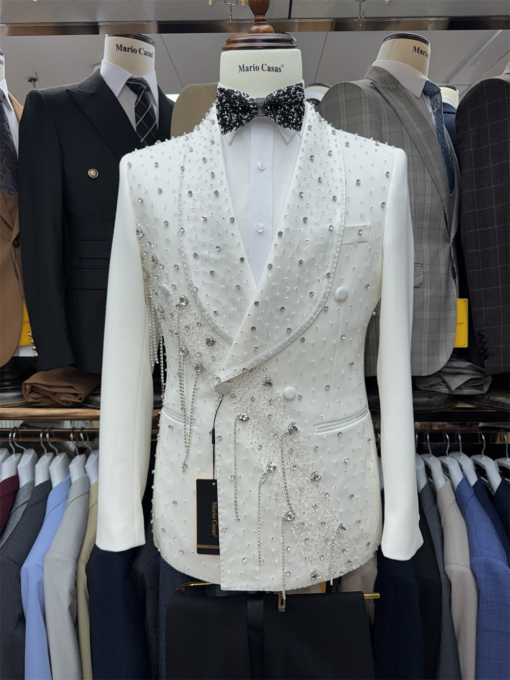 DTLumika Men's Crystals Suit S - Men'S Grooming Images ulasan dan harga