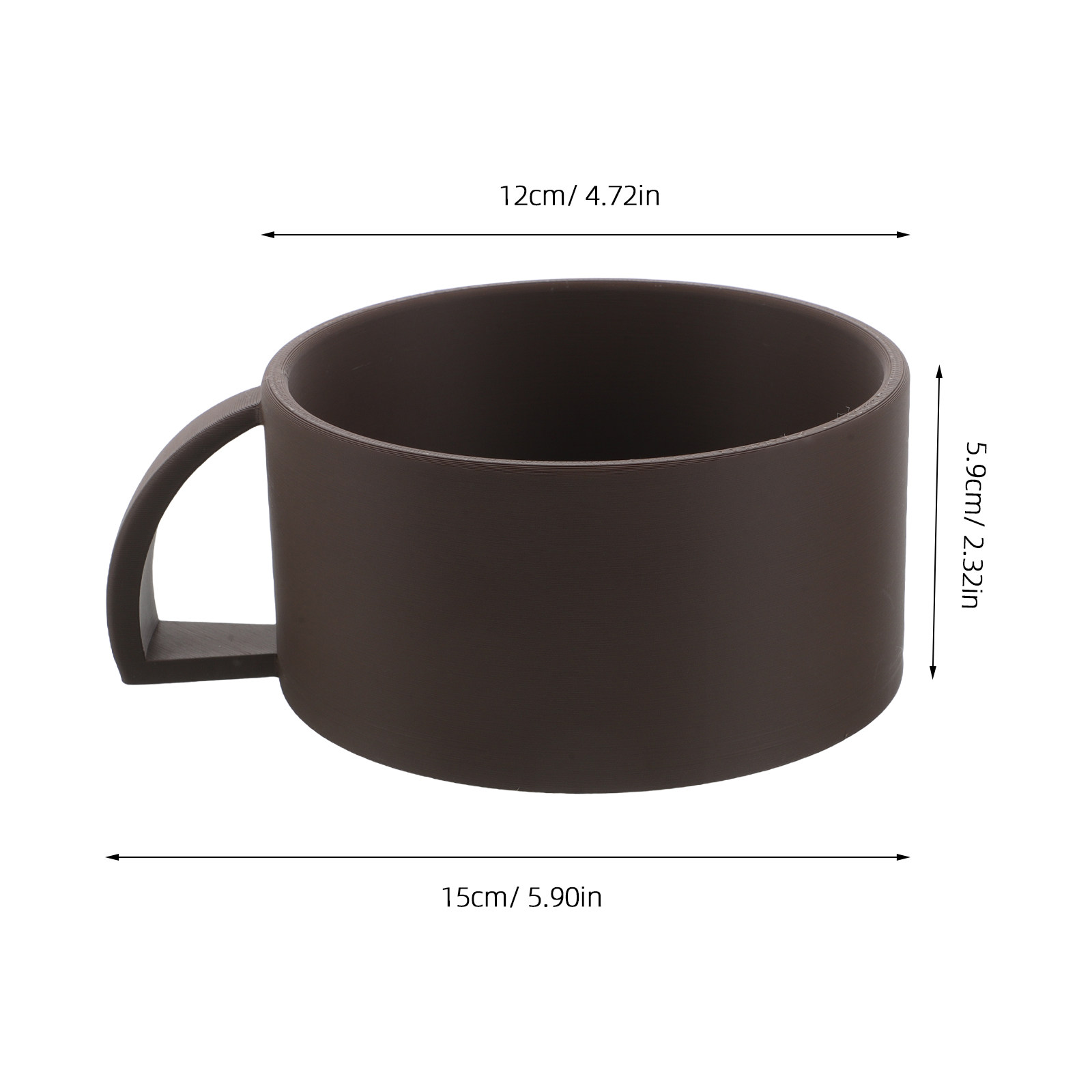 Shaving Bowl for Men Brown Wid - Men'S Beard Grooming ulasan dan harga