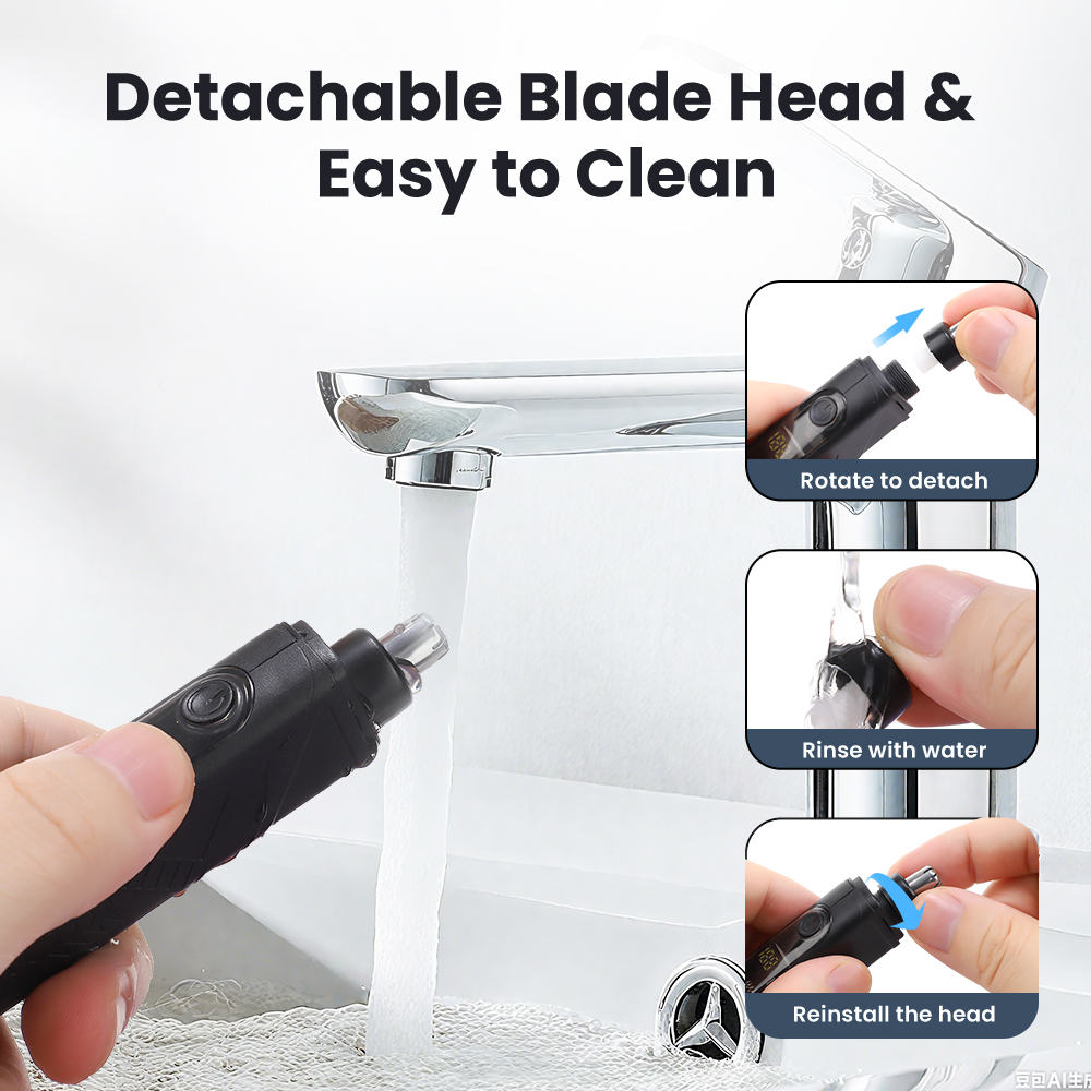 Electric Nose Hair Clipper Rec - Hair Clipper Professional ulasan dan harga