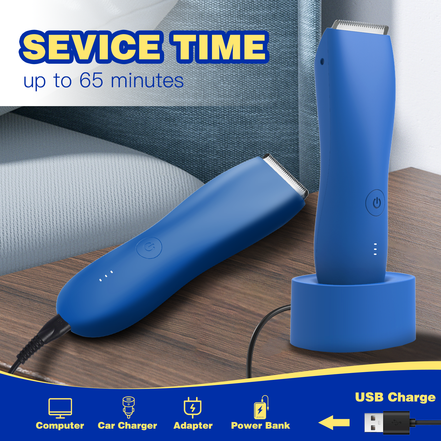 Professional Body Hair Trimmer - Men Grooming Full Body ulasan dan harga
