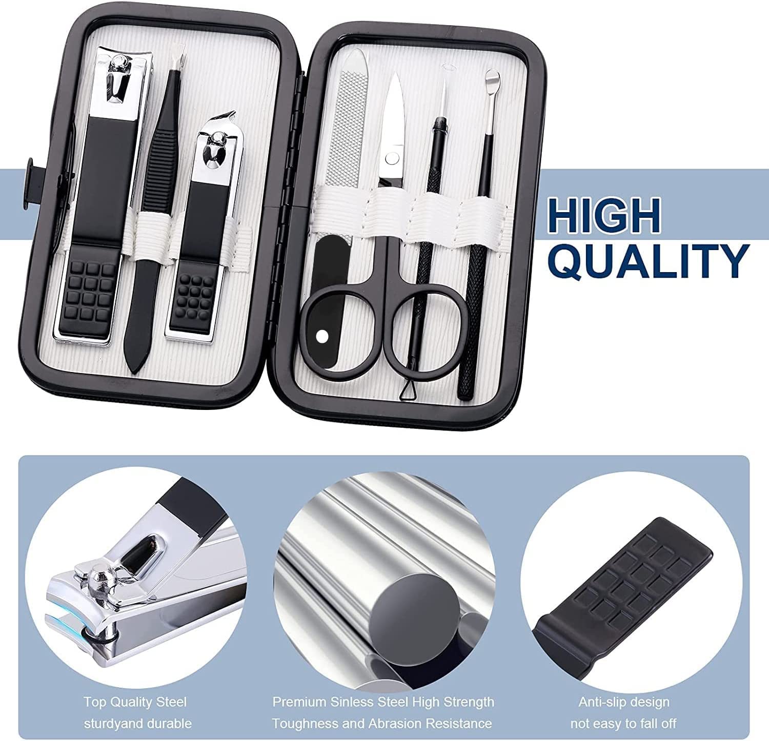 Nail Clippers Set Professional - Men'S Grooming Images ulasan dan harga