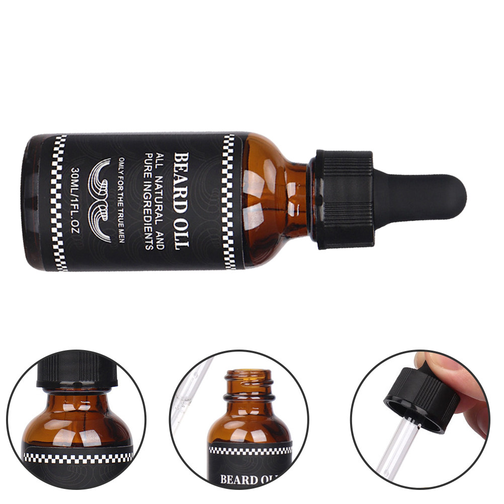 1 Bottle Natural Beard Oil for - Mens Grooming Treatment ulasan dan harga