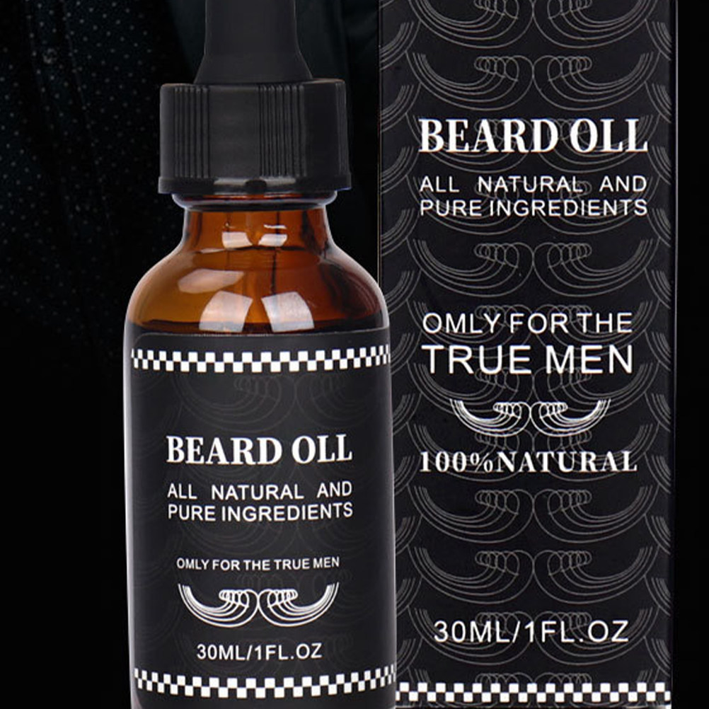 1 Bottle Natural Beard Oil for - Mens Grooming Treatment ulasan dan harga