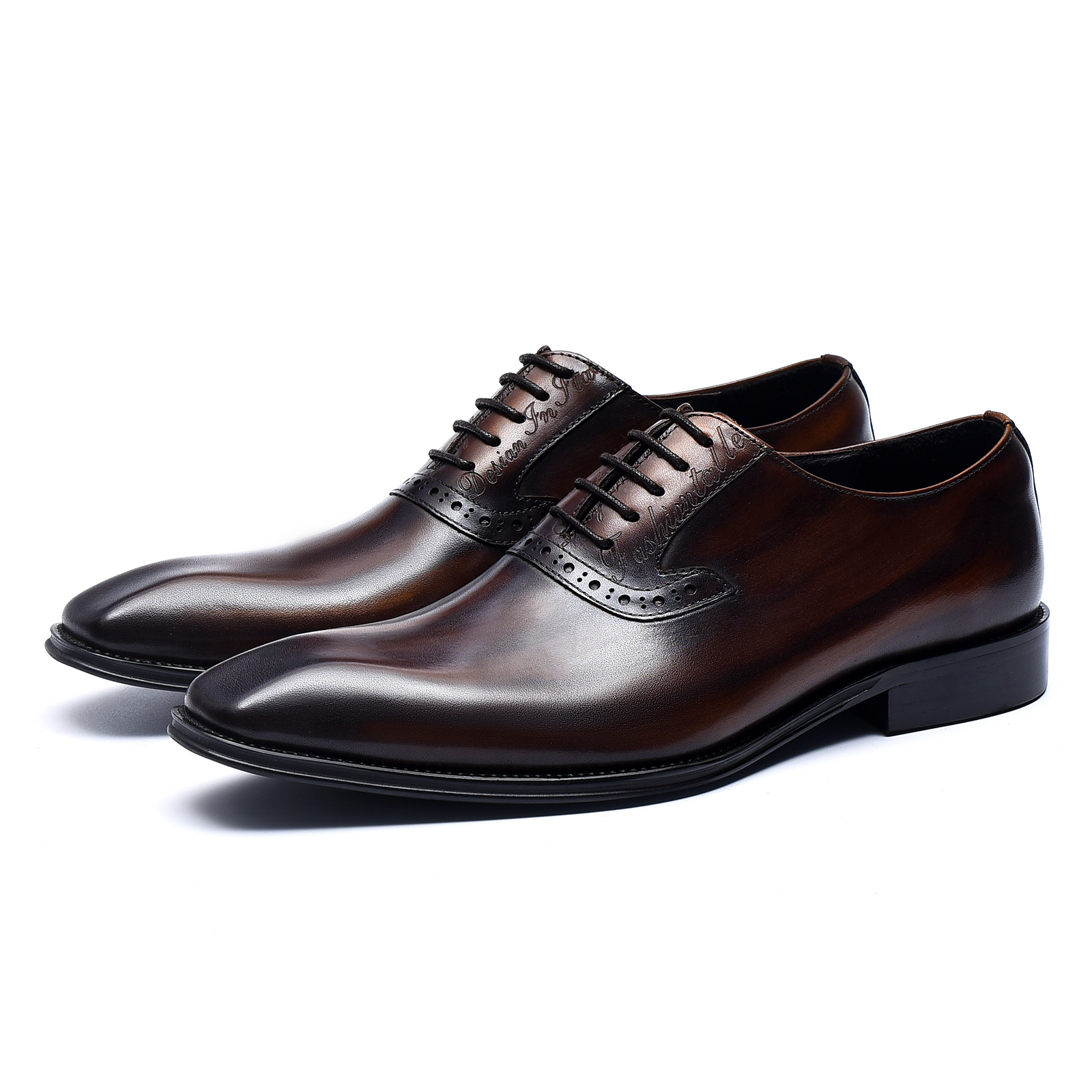 Pointed Toe Oxford Shoes Briti - Men'S Grooming Oxford ulasan dan harga