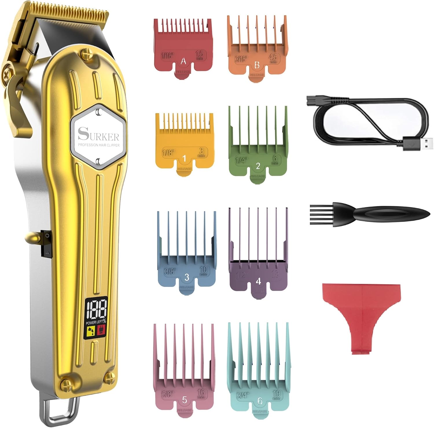 Professional Cordless Hair Cli - Men'S Grooming Images ulasan dan harga