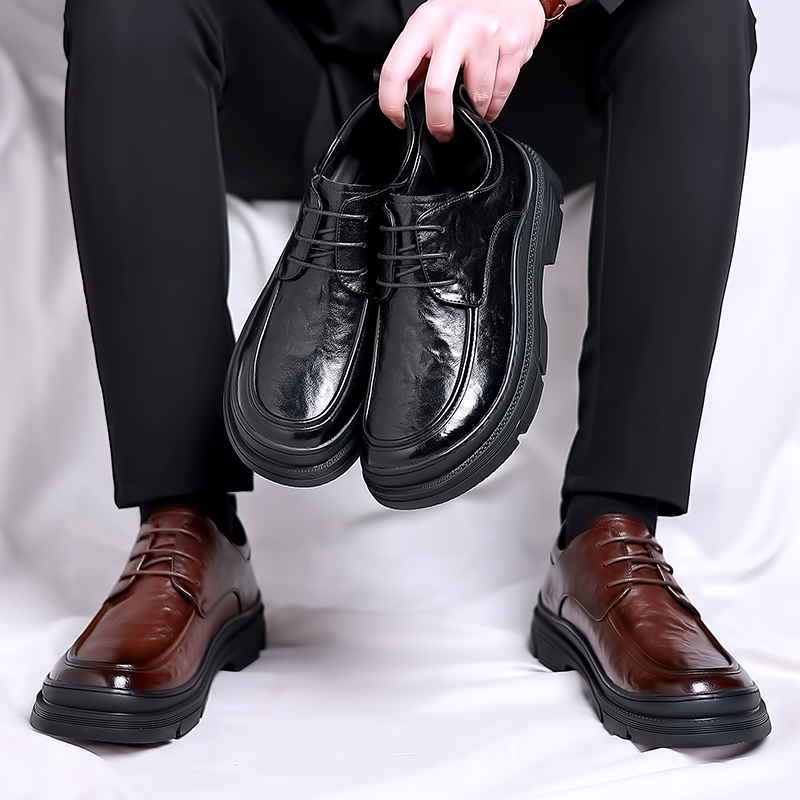 Men Dress Shoes lace up oxford - Men'S Grooming Oxford ulasan dan harga
