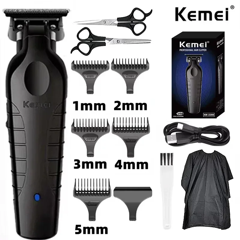 Kemei KM-2299 Barber Cordless  - Hair Clipper Professional ulasan dan harga