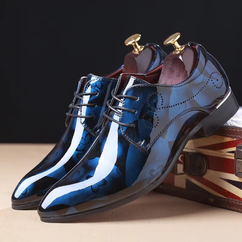 2026 Men Dress Shoes Floral Pa - Men'S Grooming Oxford ulasan dan harga