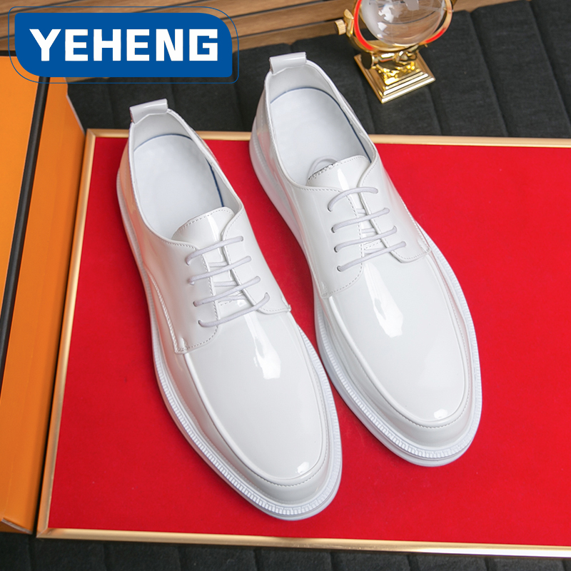 White Classic Office Men Shoes - Men'S Grooming Oxford ulasan dan harga