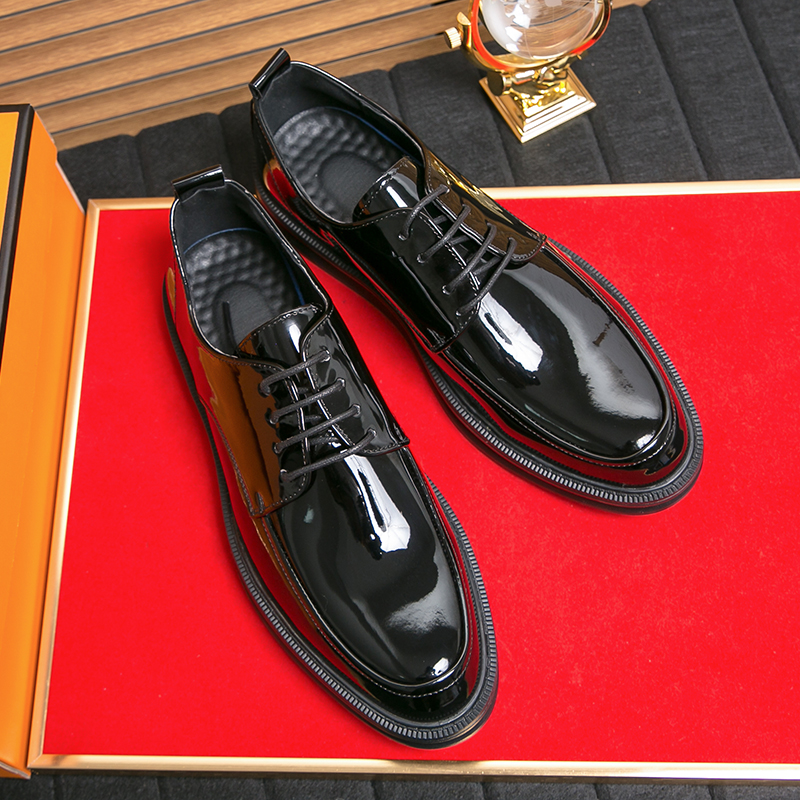 White Classic Office Men Shoes - Men'S Grooming Oxford ulasan dan harga