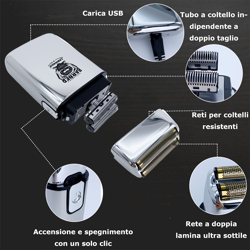 LARGNER Business Portable Smar - Men'S Grooming Mirror ulasan dan harga