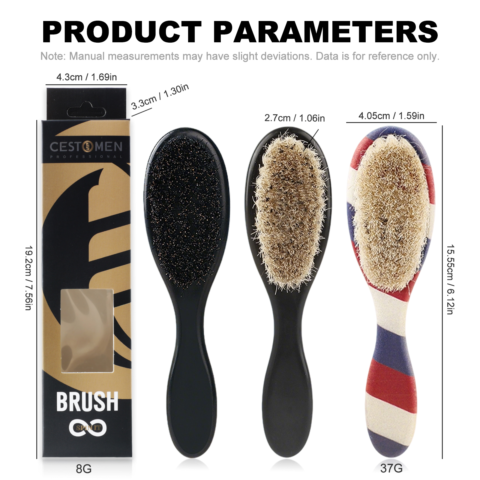 1pc Professional Barber Fade B - Men'S Beard Grooming ulasan dan harga