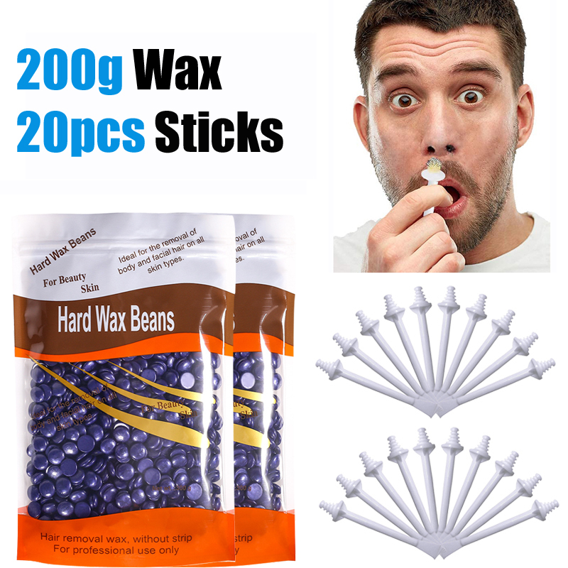Wax bean Painless Nose Hair Wa - Men'S Grooming Wax ulasan dan harga