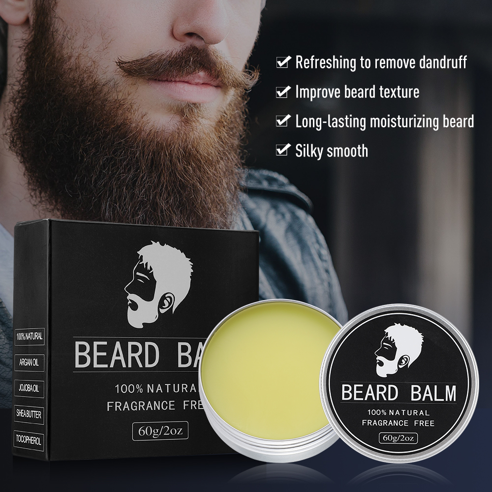 Natural Beard Balm Wax Moistur - Men'S Grooming Wax ulasan dan harga