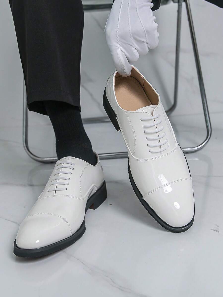 2026 New Men's White Red Sole  - Men'S Grooming Oxford ulasan dan harga