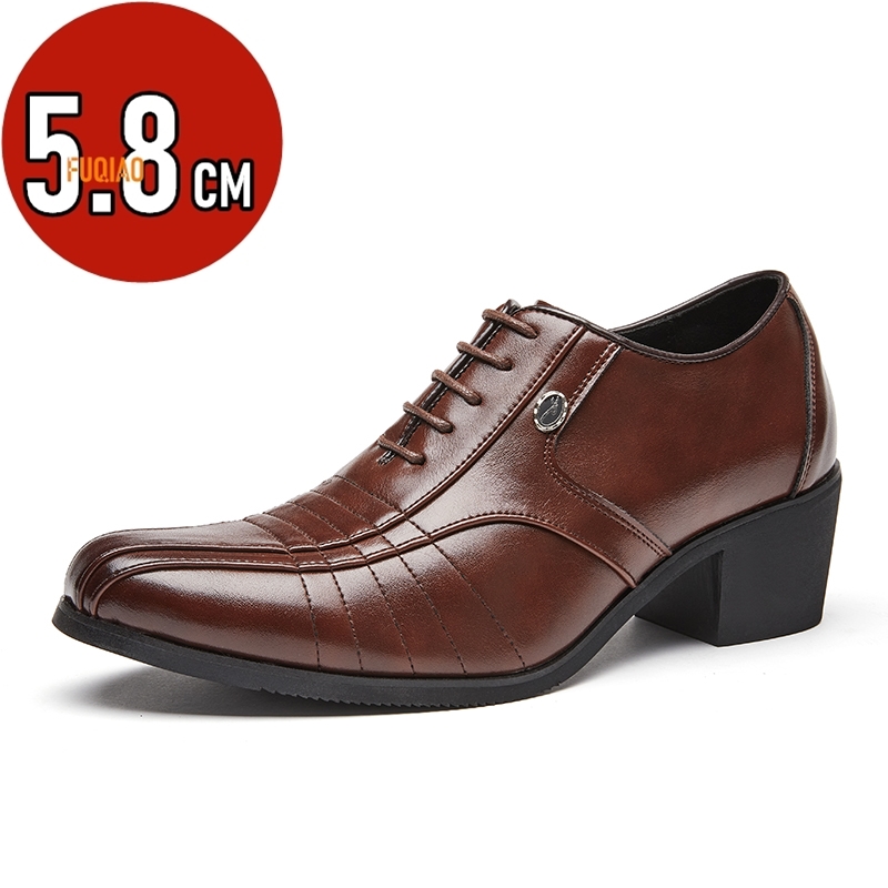 Luxury High Heel Men's Shoes F - Men'S Grooming Oxford ulasan dan harga