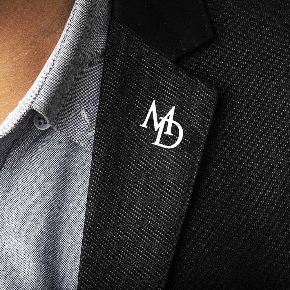 Tangula Custom Initials Brooch - Men Grooming Usa ulasan dan harga