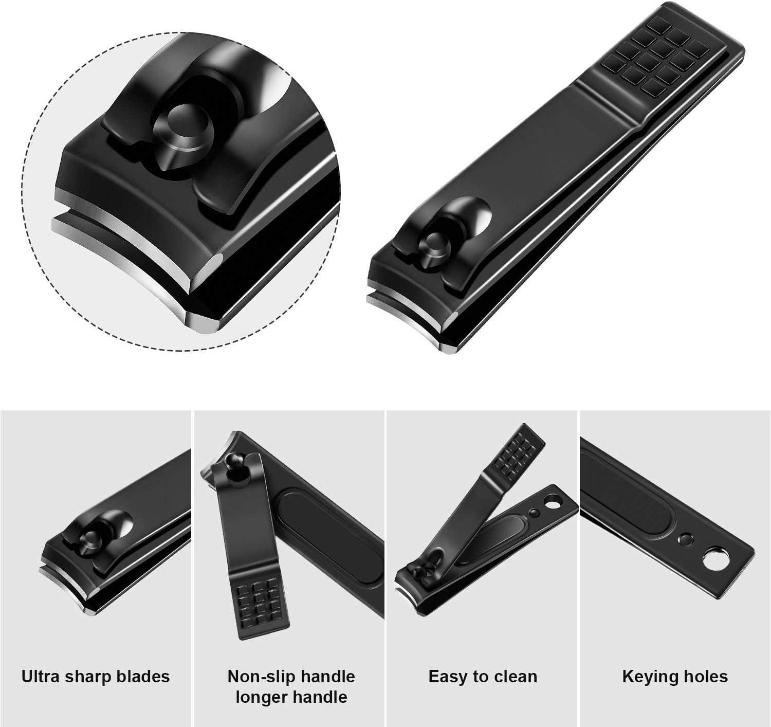 12-Piece Stainless Steel Nail  - Men'S Grooming Images ulasan dan harga