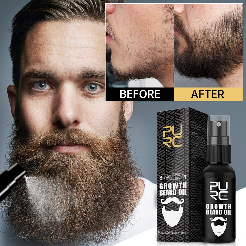 PURC Beard Growth Oil for Men  - Mens Grooming Treatment ulasan dan harga