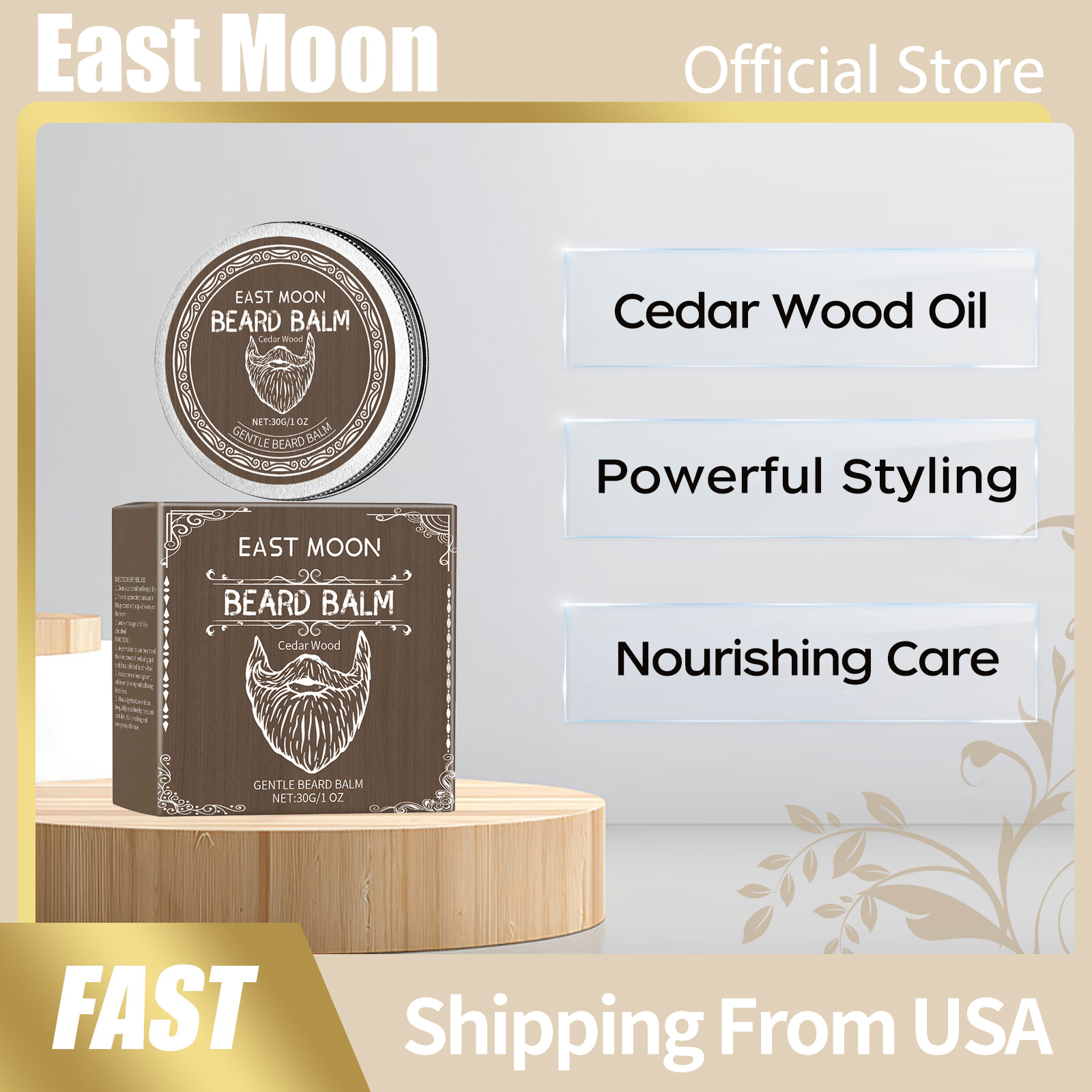 East Moon Beard Balm Soften Be - Men'S Grooming Wax ulasan dan harga