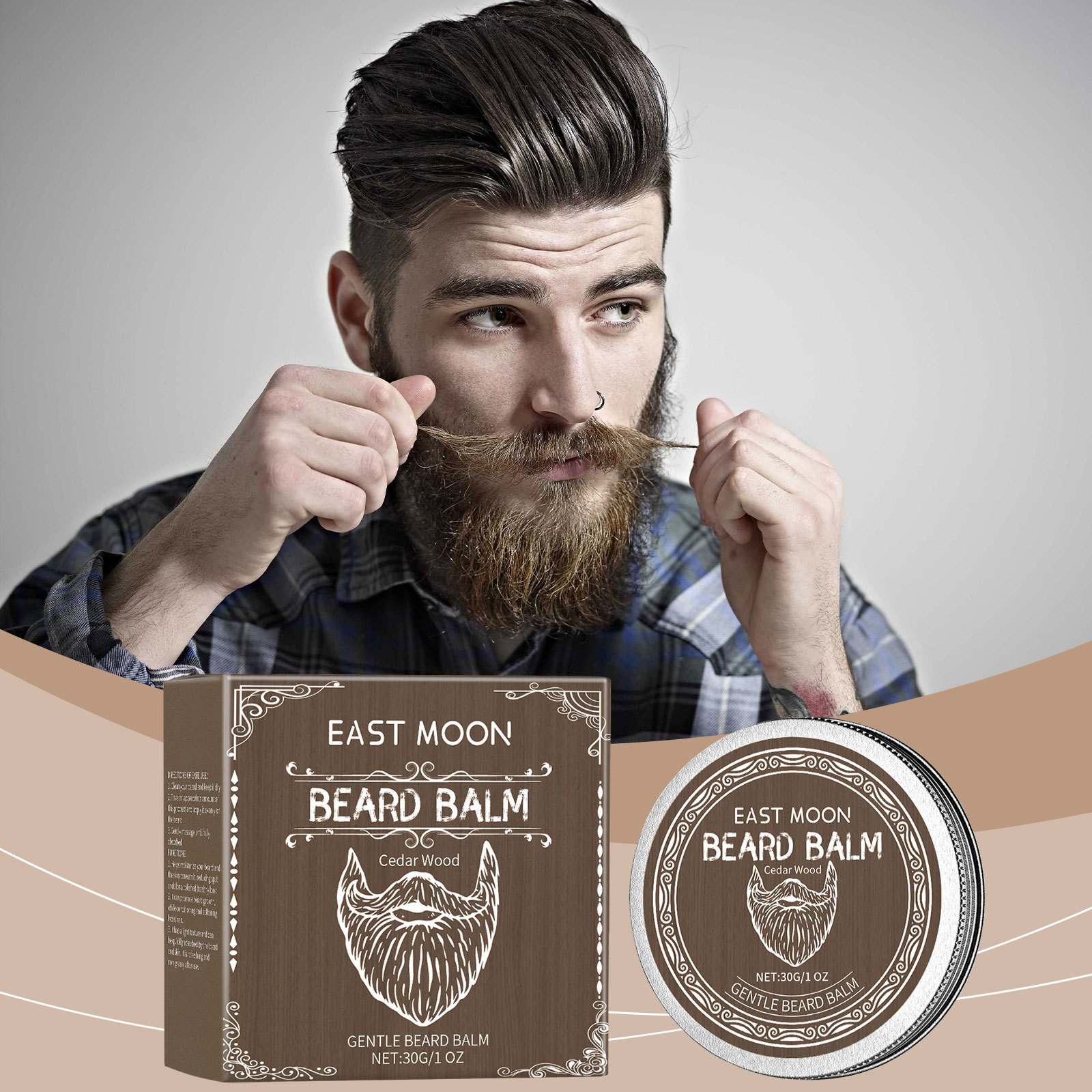 East Moon Beard Balm Soften Be - Men'S Grooming Wax ulasan dan harga
