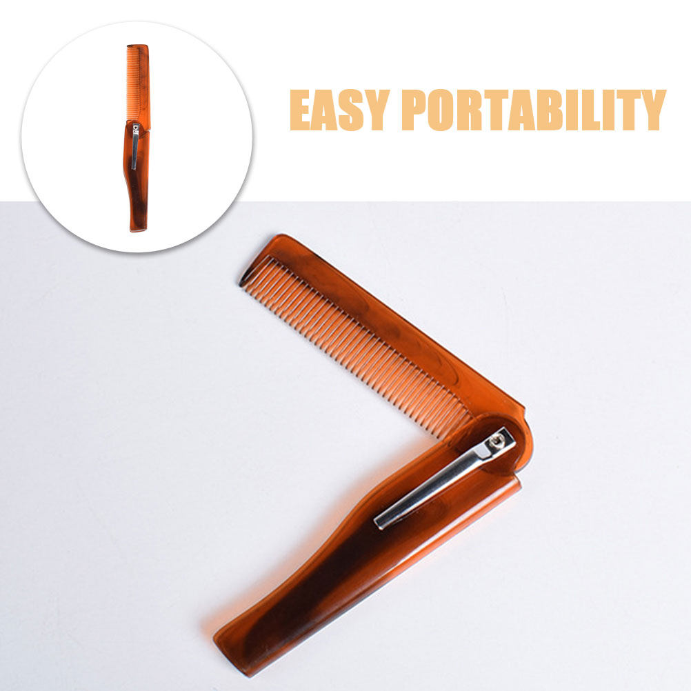 Foldable Pocket Comb for Men F - Men'S Beard Grooming ulasan dan harga