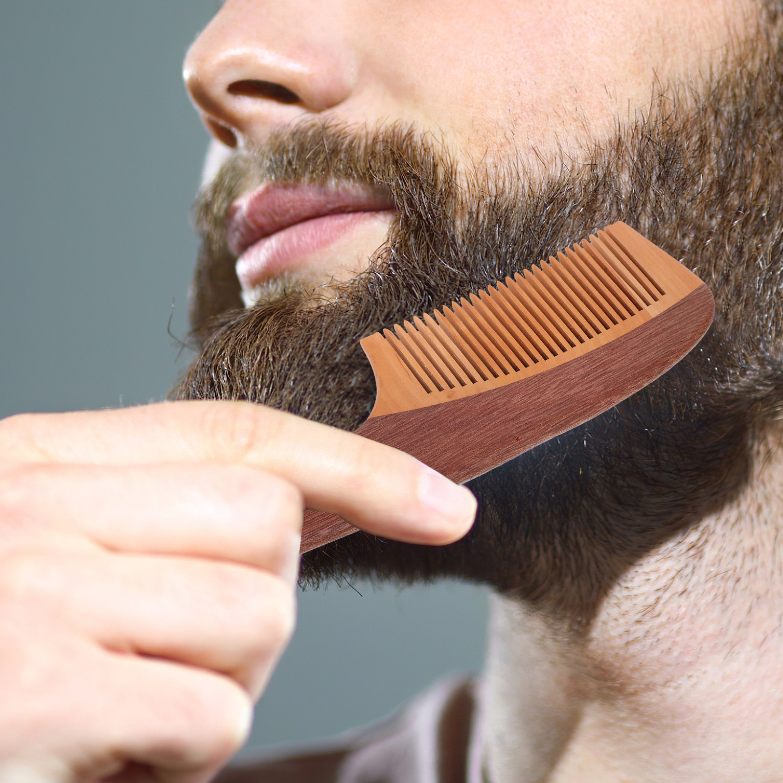 Portable Beard Comb for Men Na - Men'S Beard Grooming ulasan dan harga