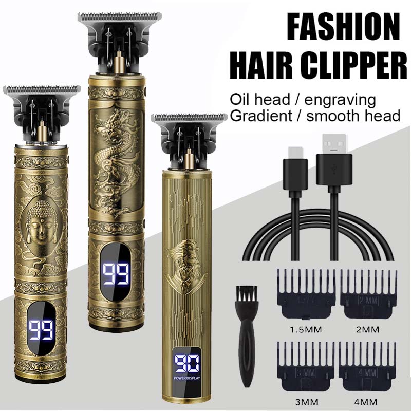 T9 Hair Clipper Cordless Beard - Hair Clipper Professional ulasan dan harga
