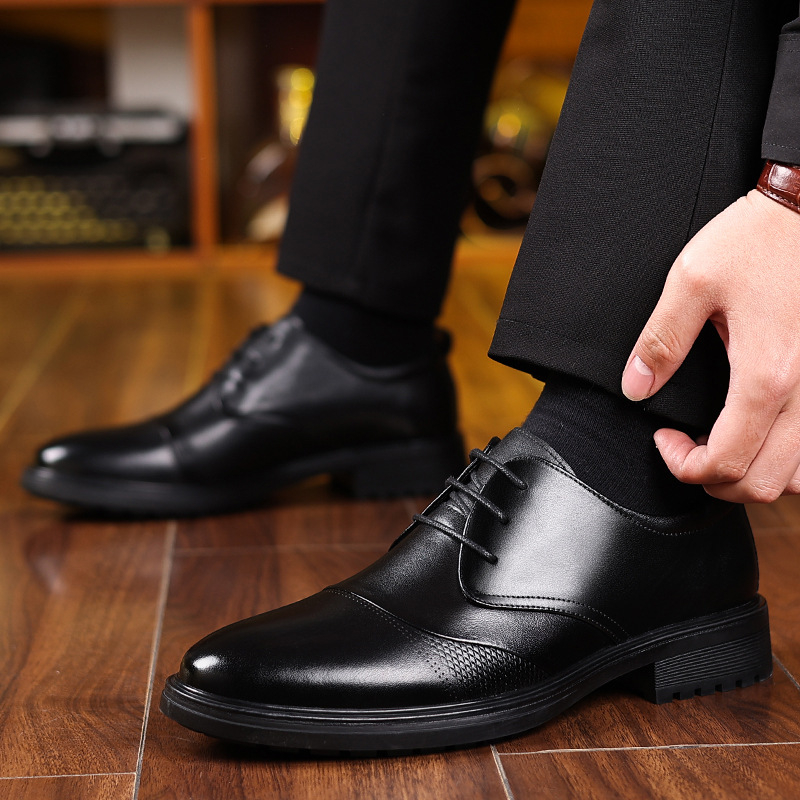 Mens Black Genuine Leather Tex - Men'S Grooming Oxford ulasan dan harga