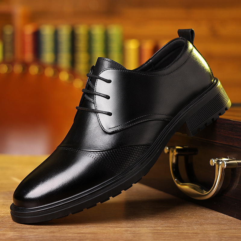 Mens Black Genuine Leather Tex - Men'S Grooming Oxford ulasan dan harga
