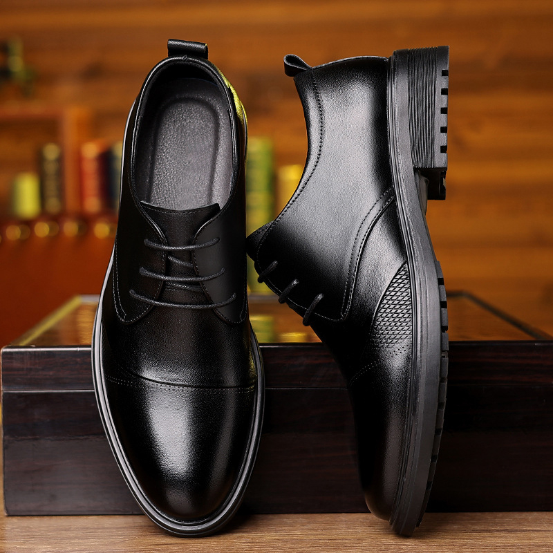 Mens Black Genuine Leather Tex - Men'S Grooming Oxford ulasan dan harga