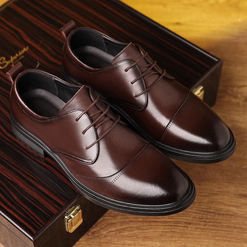 Mens Black Genuine Leather Tex - Men'S Grooming Oxford ulasan dan harga