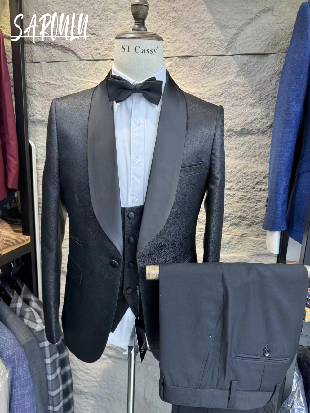 Daily Textured Men's Suit Eleg - Mens Grooming On Sale ulasan dan harga