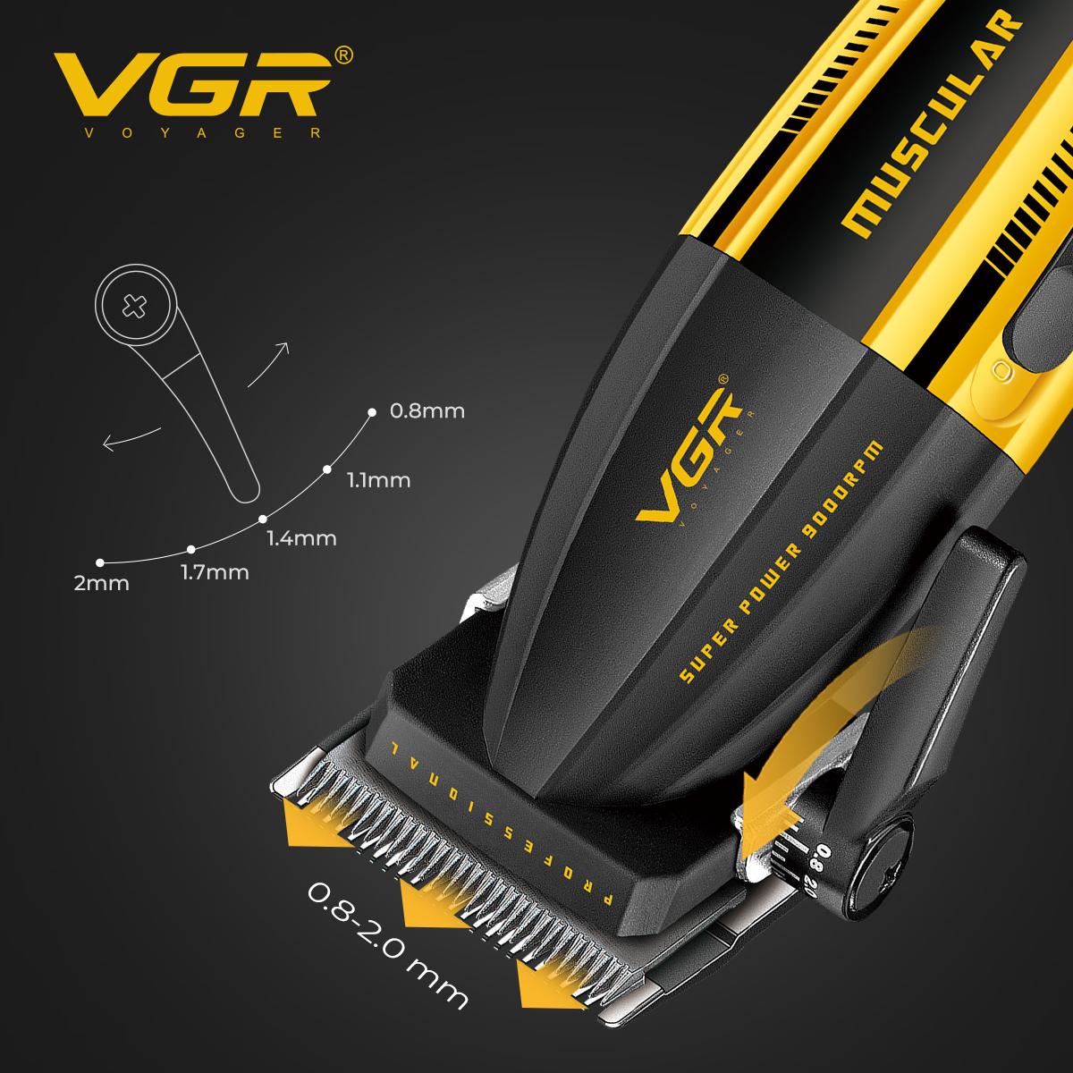 VGR Clipper Professional Hair  - Hair Clipper Professional ulasan dan harga
