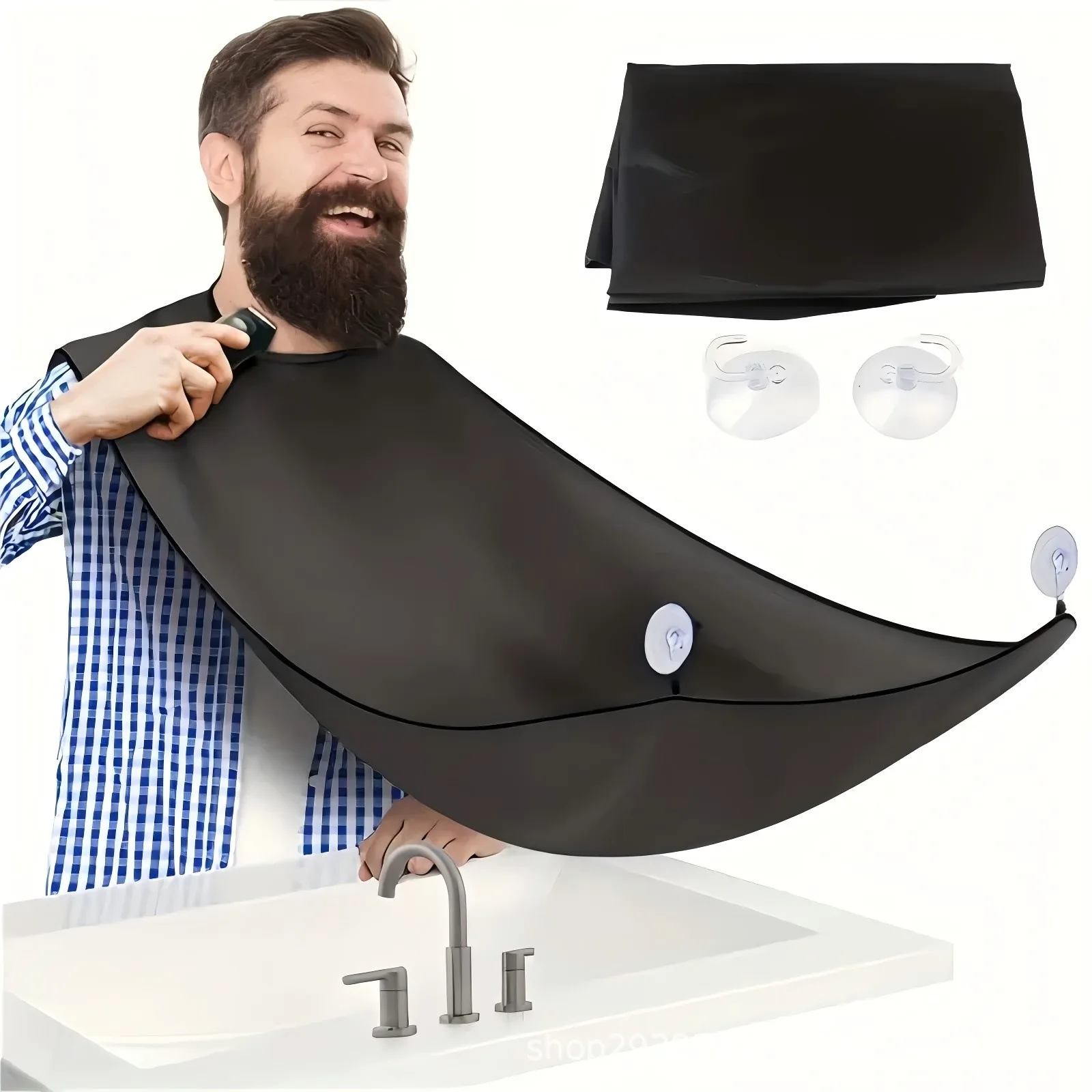 Beard Shaper Cape, Barber Cape - Men Grooming Usa ulasan dan harga
