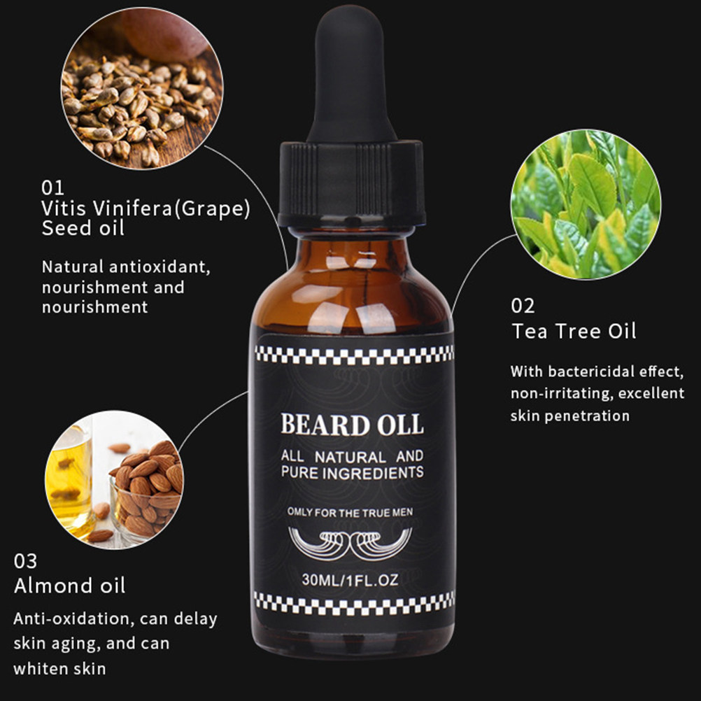 Beard Oil Natural Moisturizing - Mens Grooming Treatment ulasan dan harga