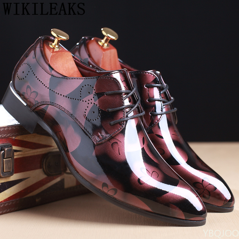 Office Men Dress Shoes Floral  - Men'S Grooming Oxford ulasan dan harga