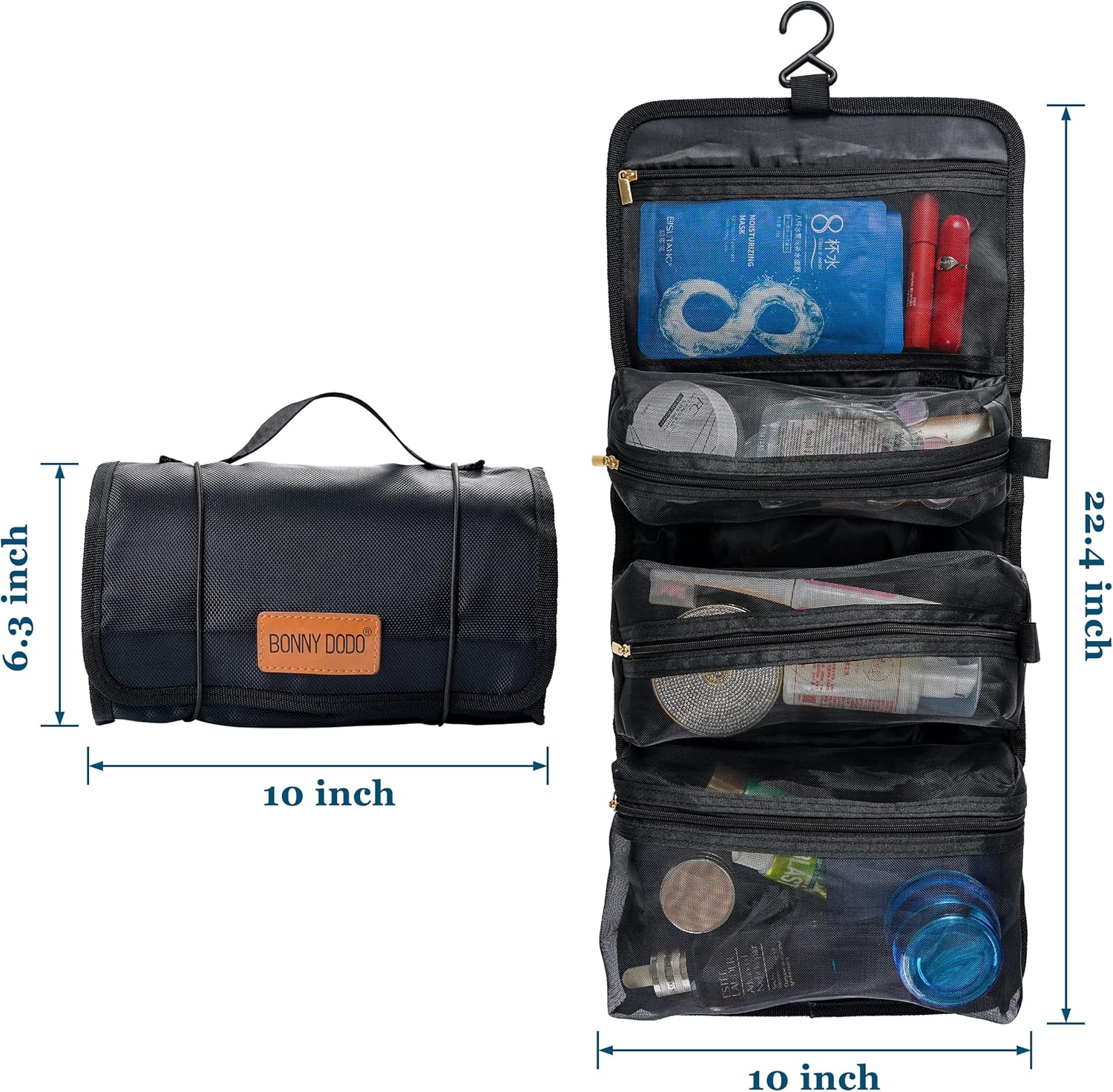Roll-Up Hanging Toiletry Bag w - Men'S Grooming Images ulasan dan harga