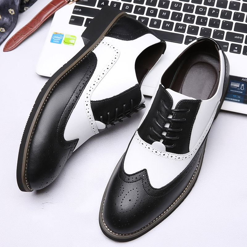 Men Dress Shoes Genuine Leathe - Men'S Grooming Oxford ulasan dan harga