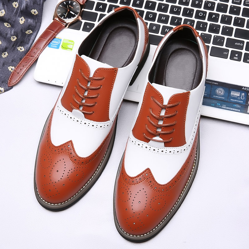 Men Dress Shoes Genuine Leathe - Men'S Grooming Oxford ulasan dan harga